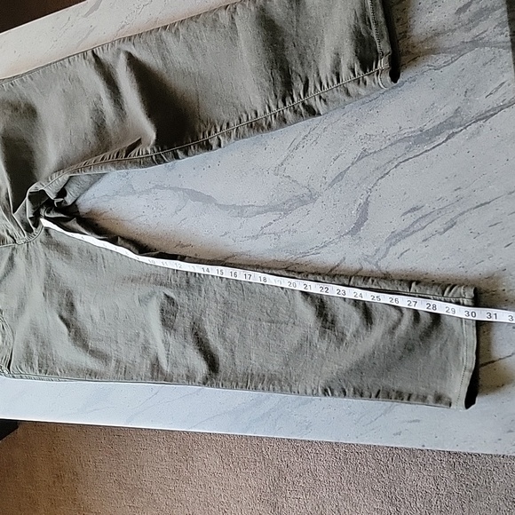 a.n.a JEGGINGS Dark Olive Green size 32/14 - Picture 5 of 10